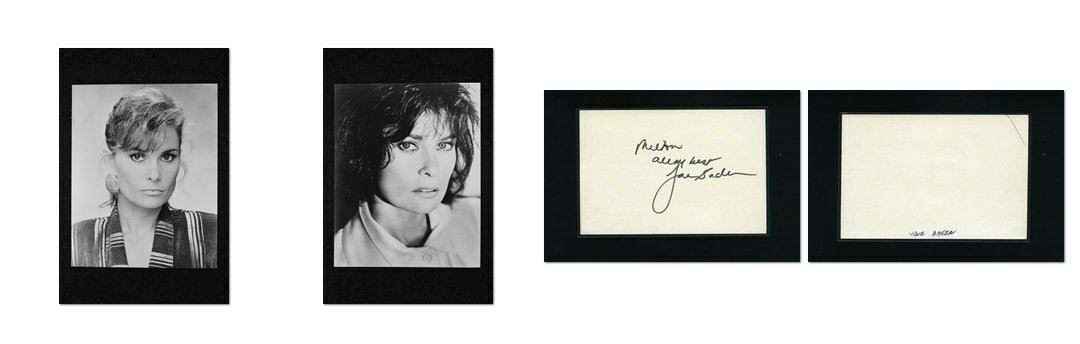 Jane Badler - Signed Autograph and Headshot Photo Poster painting set - V: The Final Battle