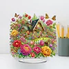 Flower House Double Sided - 5D DIY Ornament