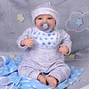 17-22 inches Accessories Essential Blue 7-Pcs Clothes Set for Reborn Baby Boy - RBBI-Myrebornbabydoll&reg; Myrebornbabydoll&reg;