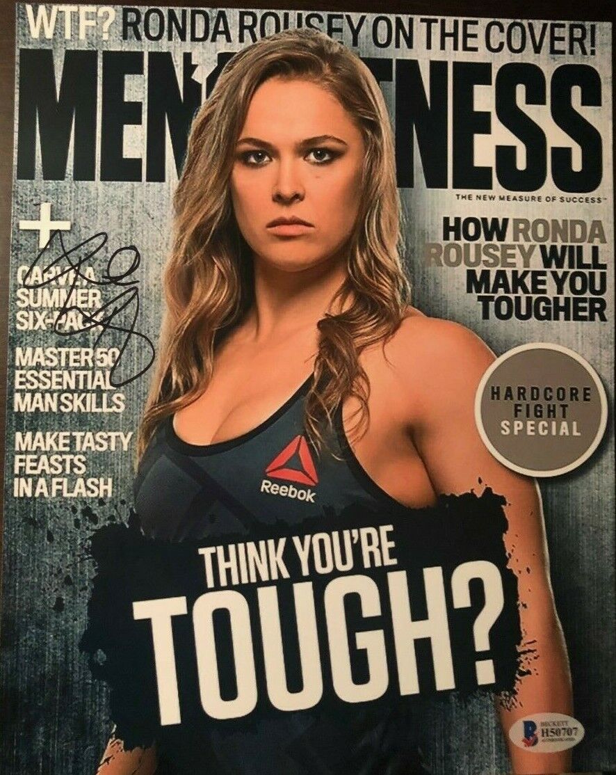 Ronda Rousey signed autographed 8x10 Photo Poster painting UFC Expendables BECKETT COA