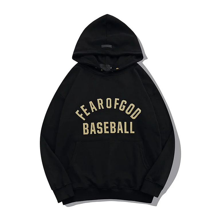 Fog Fear of God Hoodie Printed Pullover Hoodie Sweatshirt Fleece Hooded