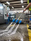 3 in 1 Pressures Washer Turbo Nozzle with 1/4 Inch Quick Connection 360 Degree Rotating Tip Turbo Nozzle 4000 PSI for Garden Car Concrete Brick
