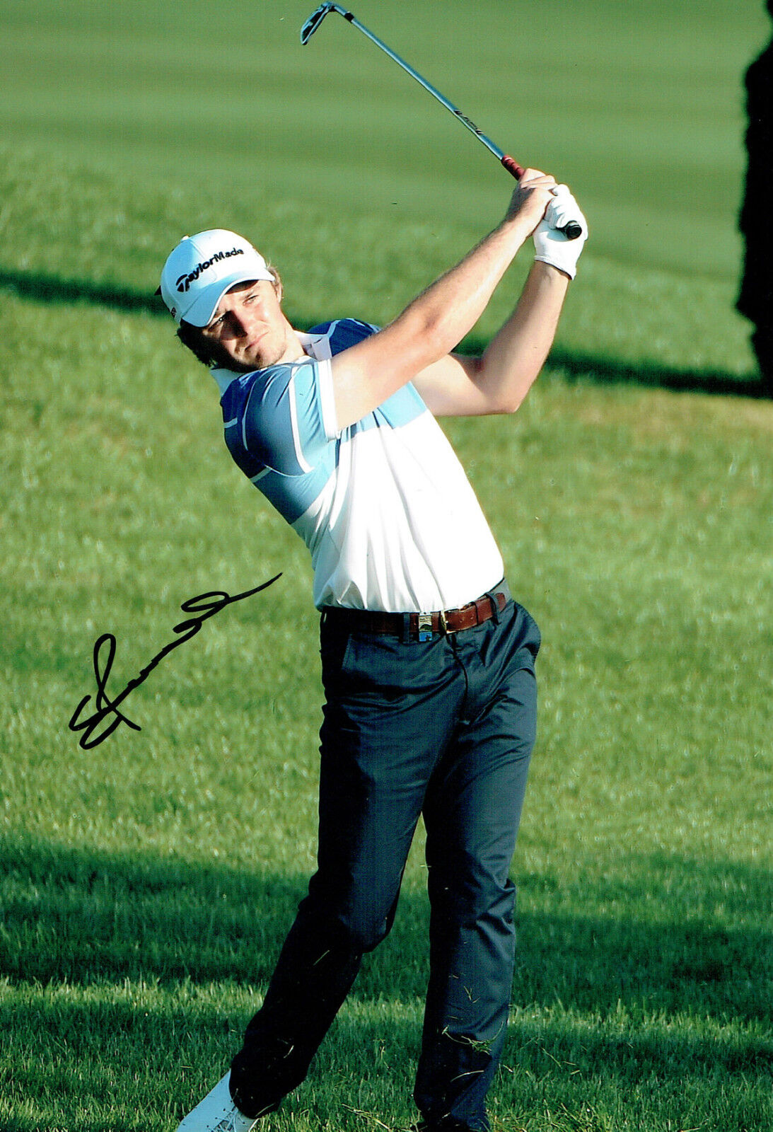 Eddie PEPPERELL SIGNED AUTOGRAPH 12x8 Photo Poster painting AFTAL COA Challenge Tour Golf Winner