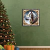 Diamond Painting-5D Full Round Drill Xmas Horse(40*40 CM)