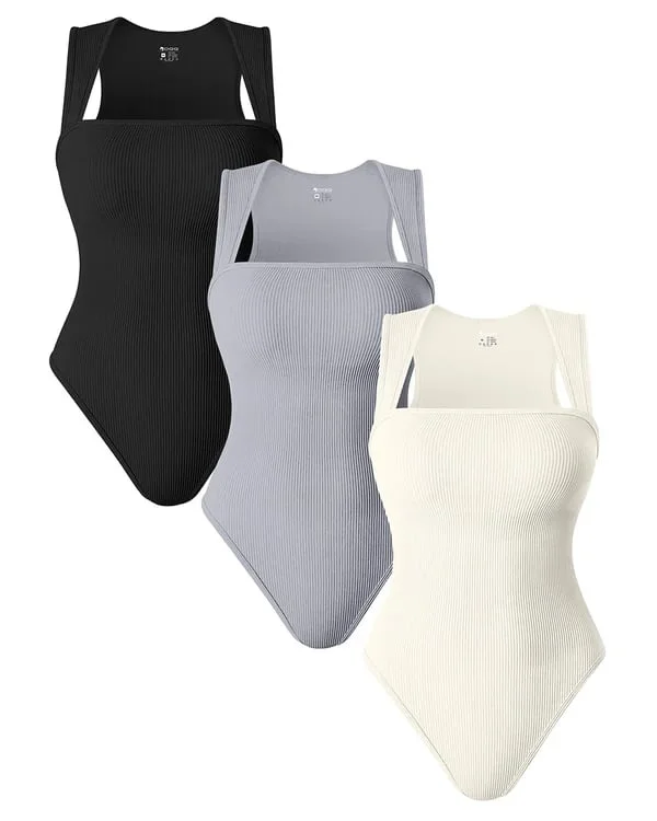 Sleeveless Tummy Control Tank Tops Bodysuits