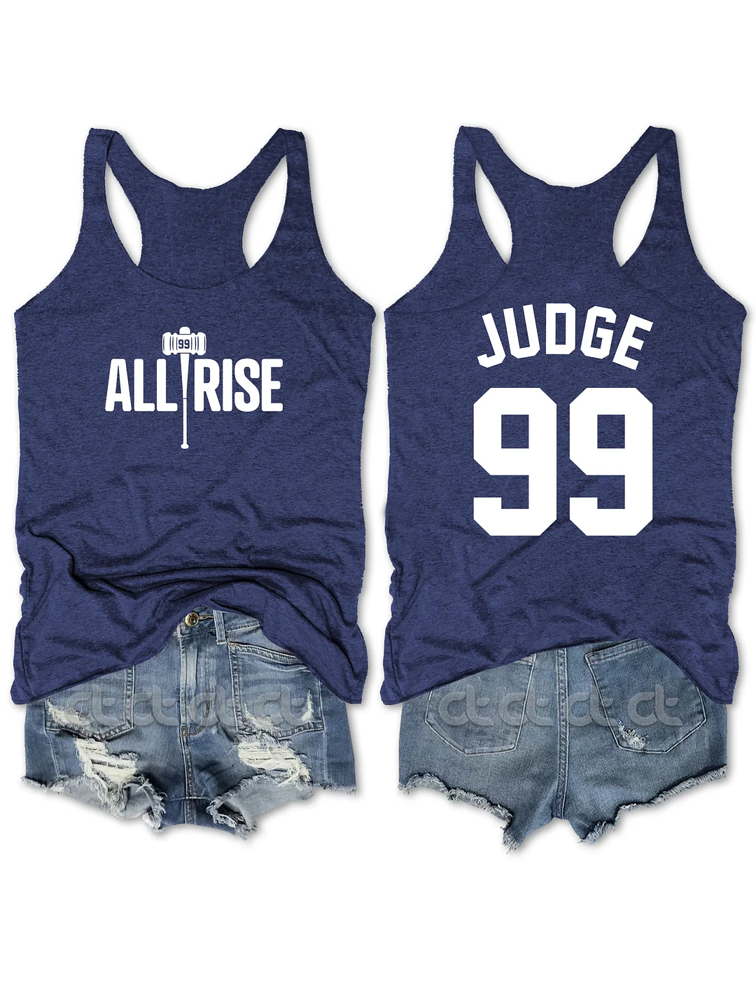 New York Yankees Aaron Judge All Rise Tank