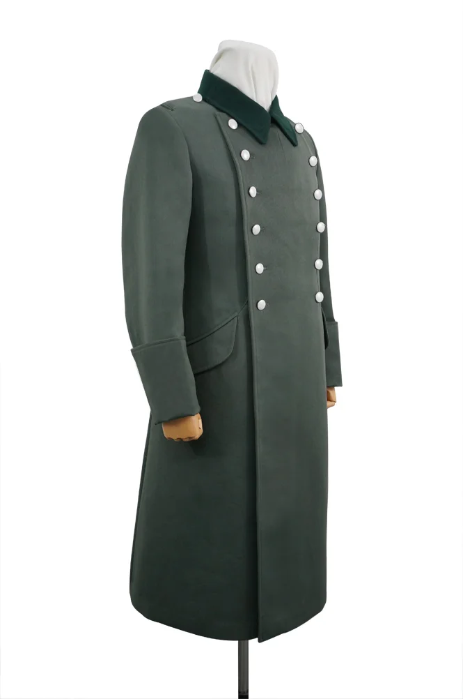   Elite German M1940 Waffen Officer Gabardine Greatcoat German-Uniform
