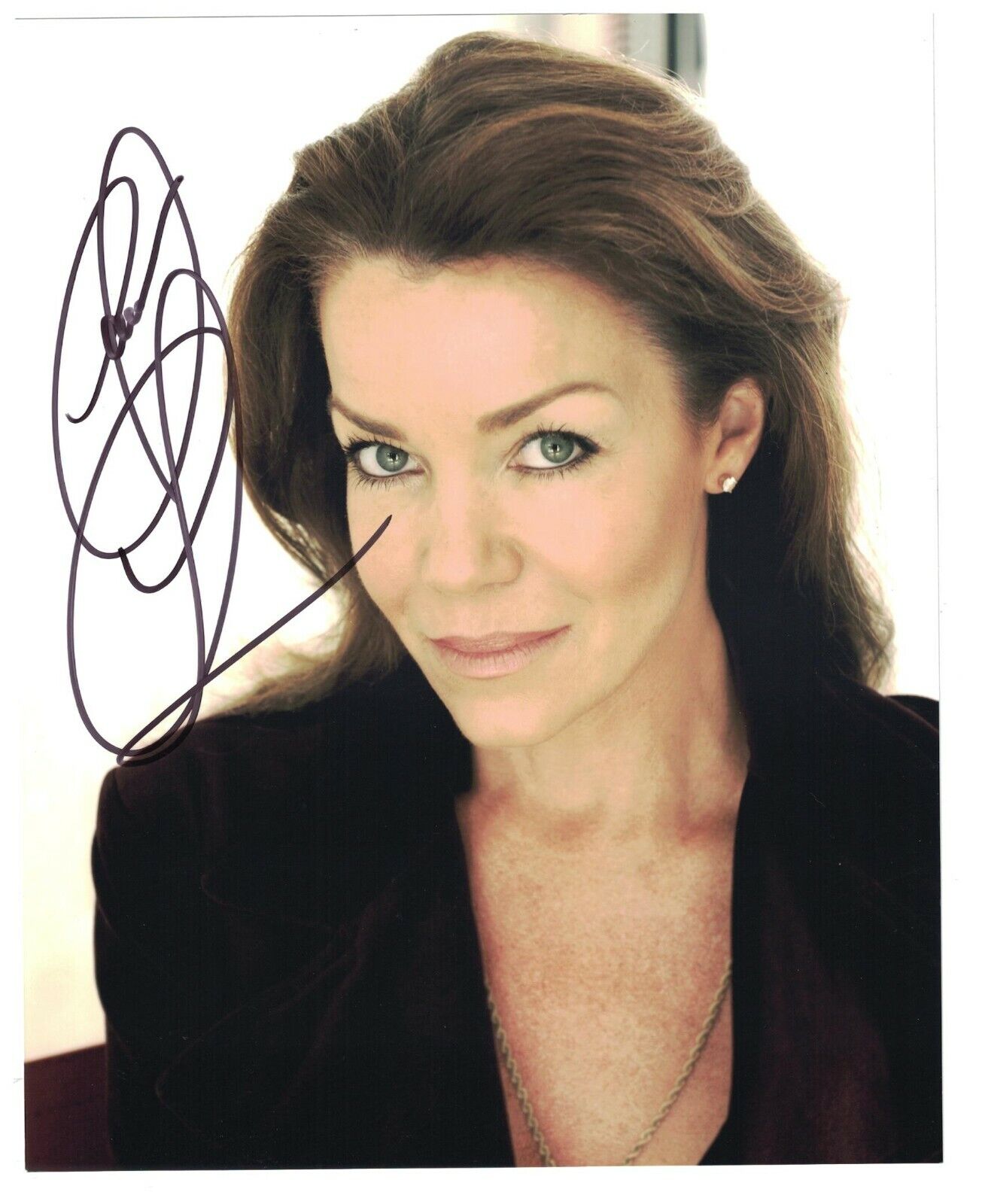 Claudia Christian Signed Autographed 8 x 10 Photo Poster painting Actress Sexy B