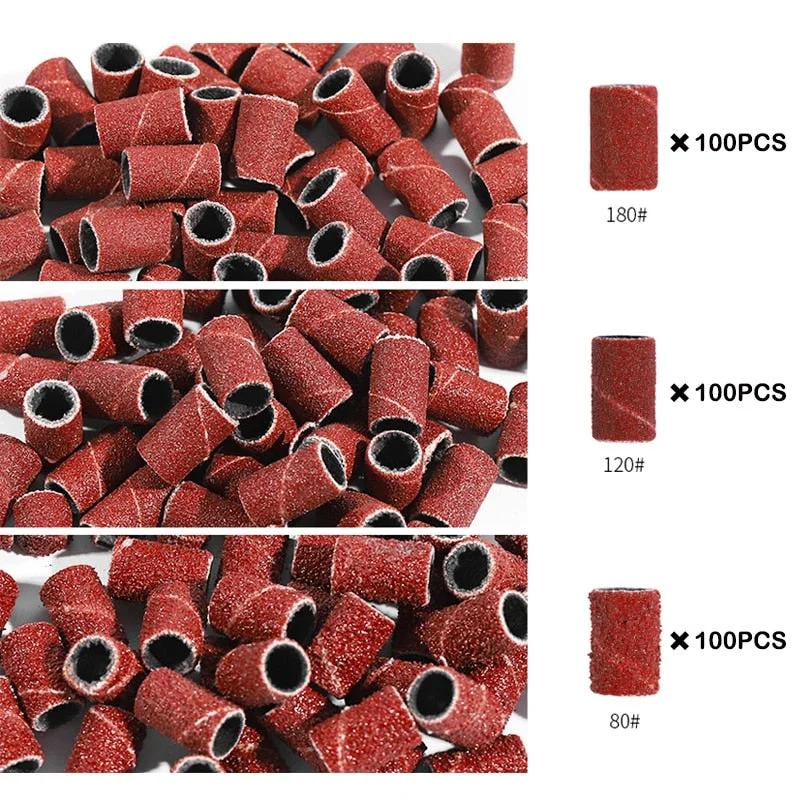 Professional  Machine Electric Nail Drill Bits Set Mill Cutter Nail Art Sanding File Gel Polish Remover Nail Tools-Nail Inspo