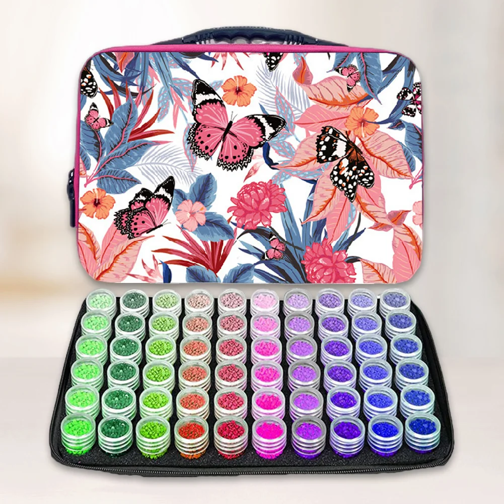 Large Capacity Diamond Painting Accessories Kit with Tools Diamond Tools Handbag