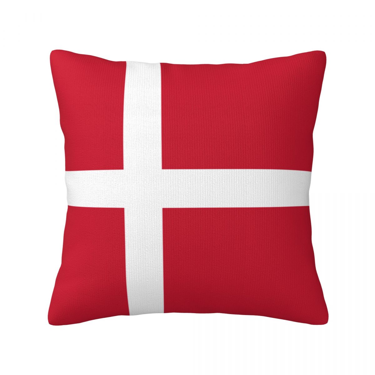 Denmark Flag Throw Pillows 18 x 18 inch