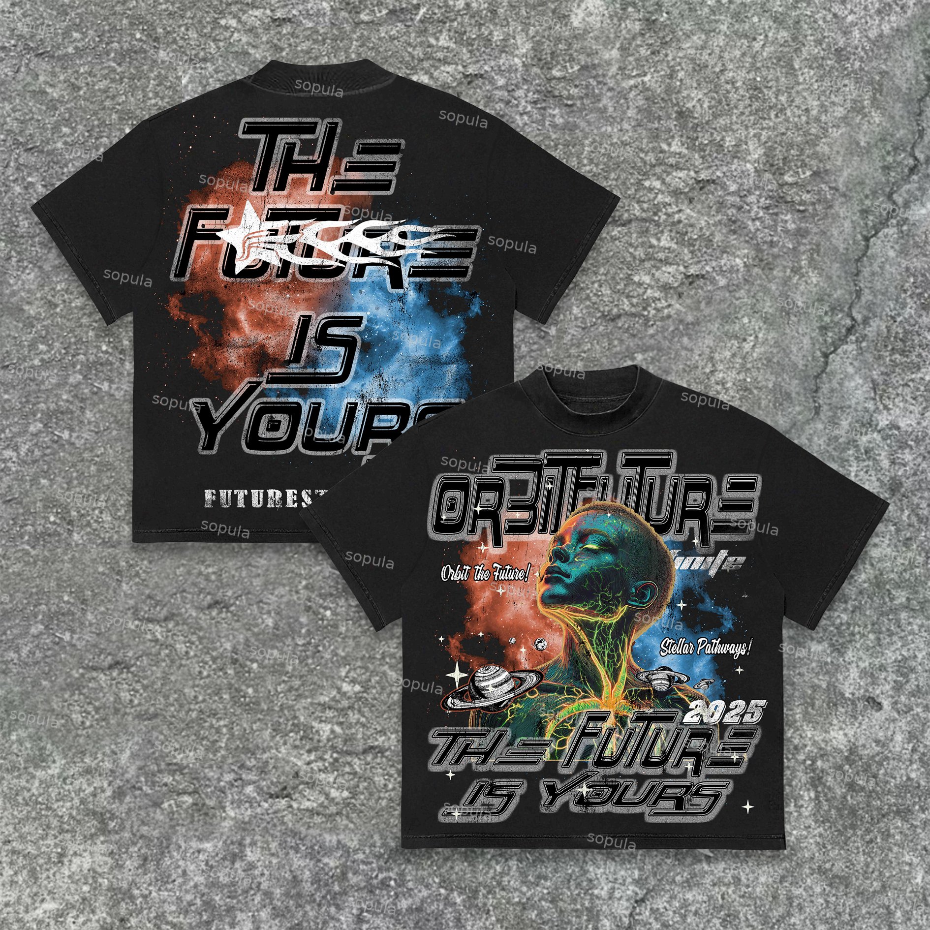 Sopula Future Star 2024 Graphics Cotton T-Shirt - SOPULA