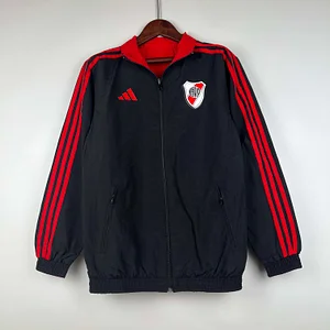 2023/2024 River Plate Jersey Windbreaker black Soccer Jersey 1:1 Thai Quality