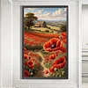 Diamond Painting -DIY Round Drill Poppy(40x60 CM)