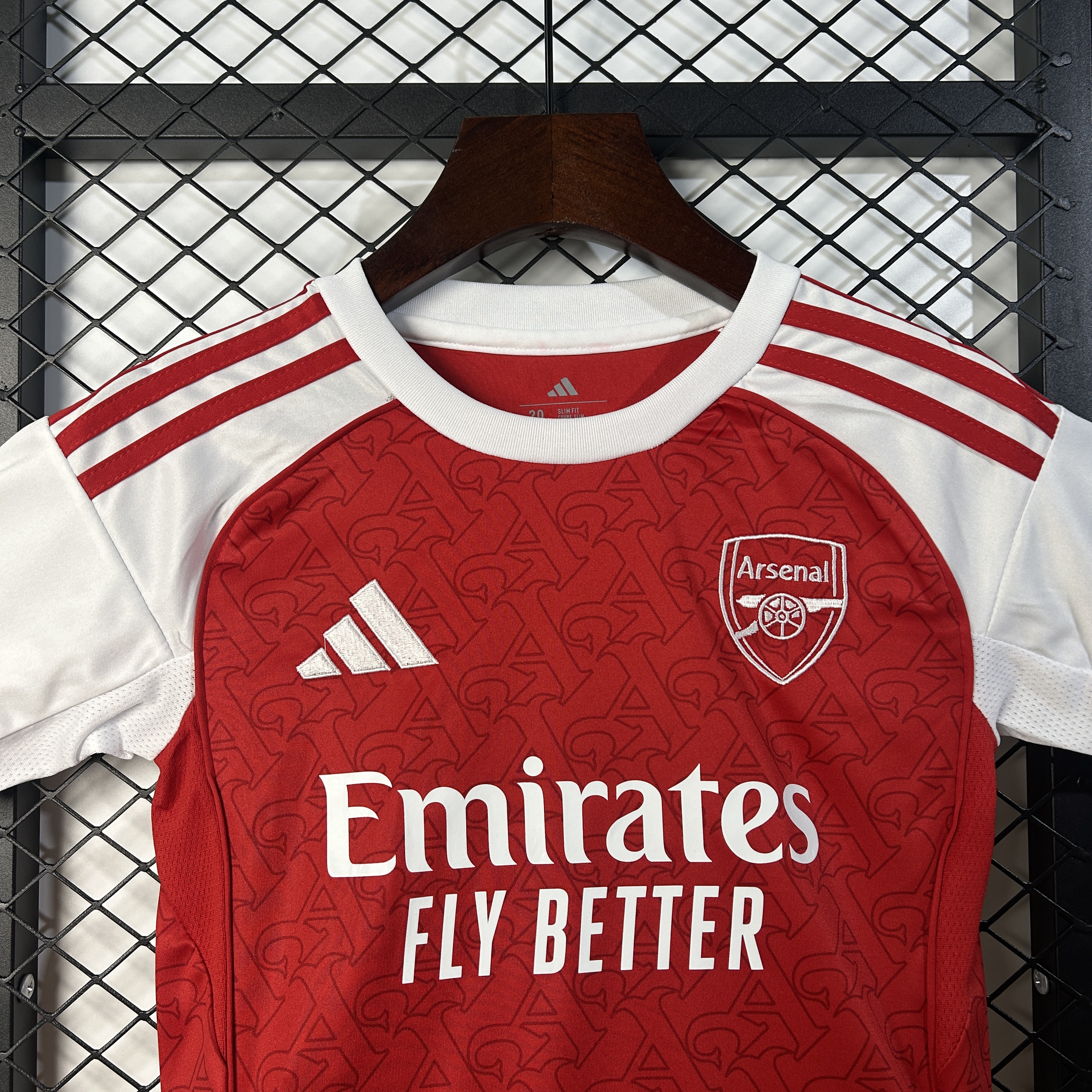 25/26 Arsenal Home Thailand version football shirt Kids Kit