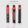Non-Contact AC Voltage Tester Pen 48V-1000V AC Circuit Detector with LED Flashlight Sound and Light Alarm for Live/Null Wire Judgment