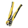 Plastic Handle Cable Wire Stripper Excellent PVC and High Carbon Steel Terminal Crimping Pliers Electrician Tool