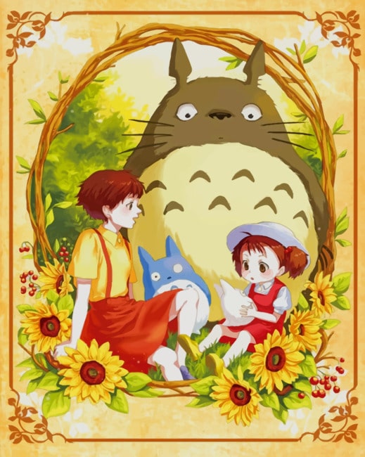 

My Neighbor Totoro – Paint By Numbers - 40*50CM, 501 Original