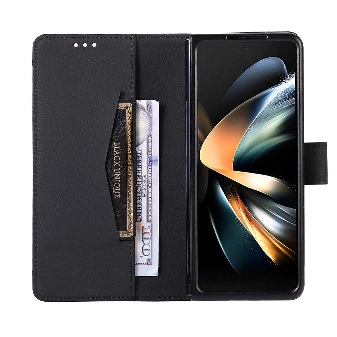 Suitable for Samsung Z Fold5/4 mobile phone case flip leather case
