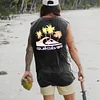 Men's Vintage Palm Tree Surf Sleeveless | Inlyline