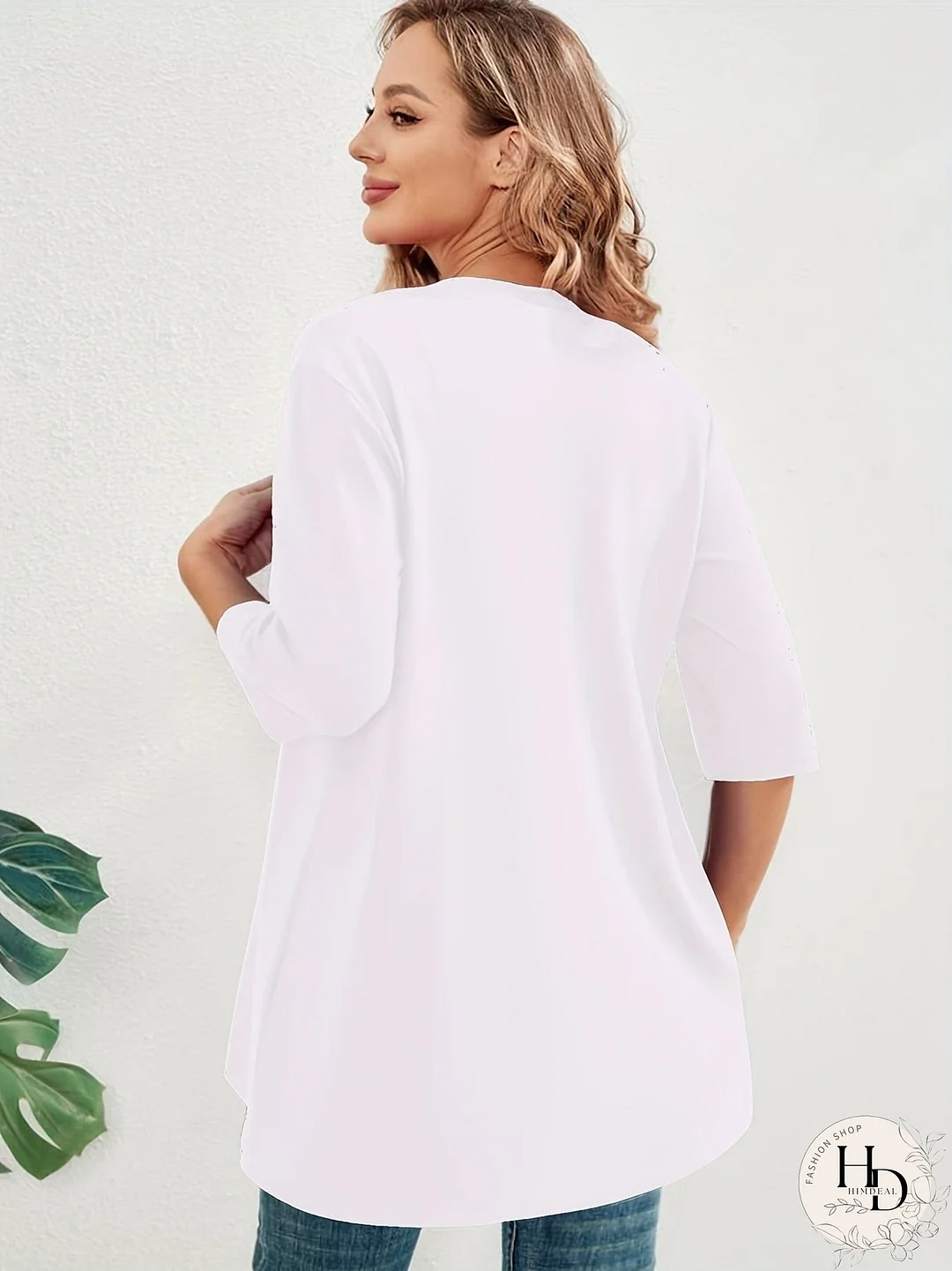 Women's Plus Size Open Front Cardigan