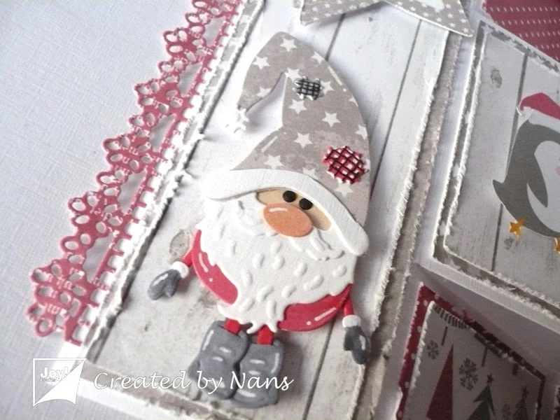 Reunion Christmas Santa Claus Metal Cutting Dies Stencils for DIY Scrapbooking Photo Album Decorative Embossing DIY Paper Cards