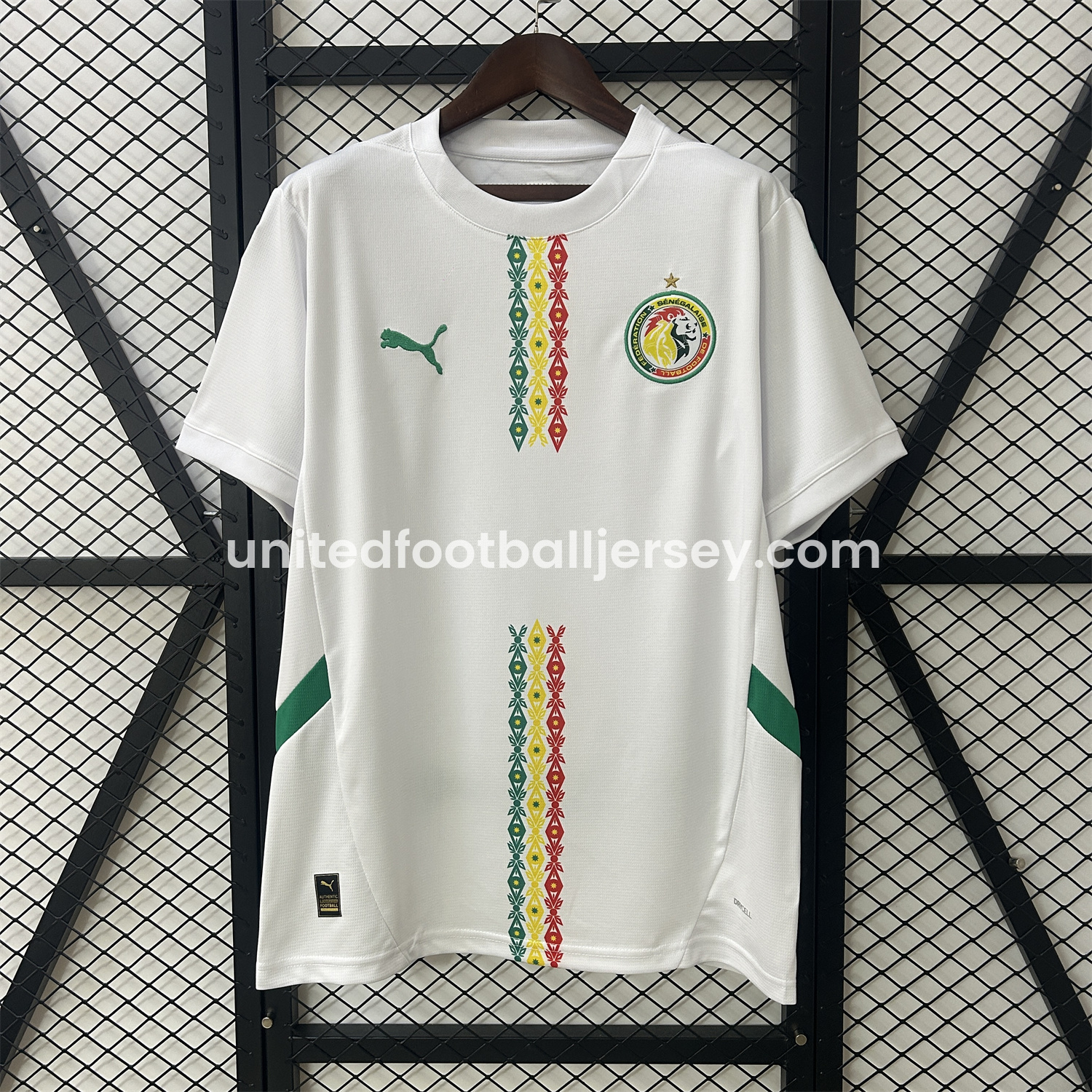Senegal 24-25 Home White Jersey - Fans Version