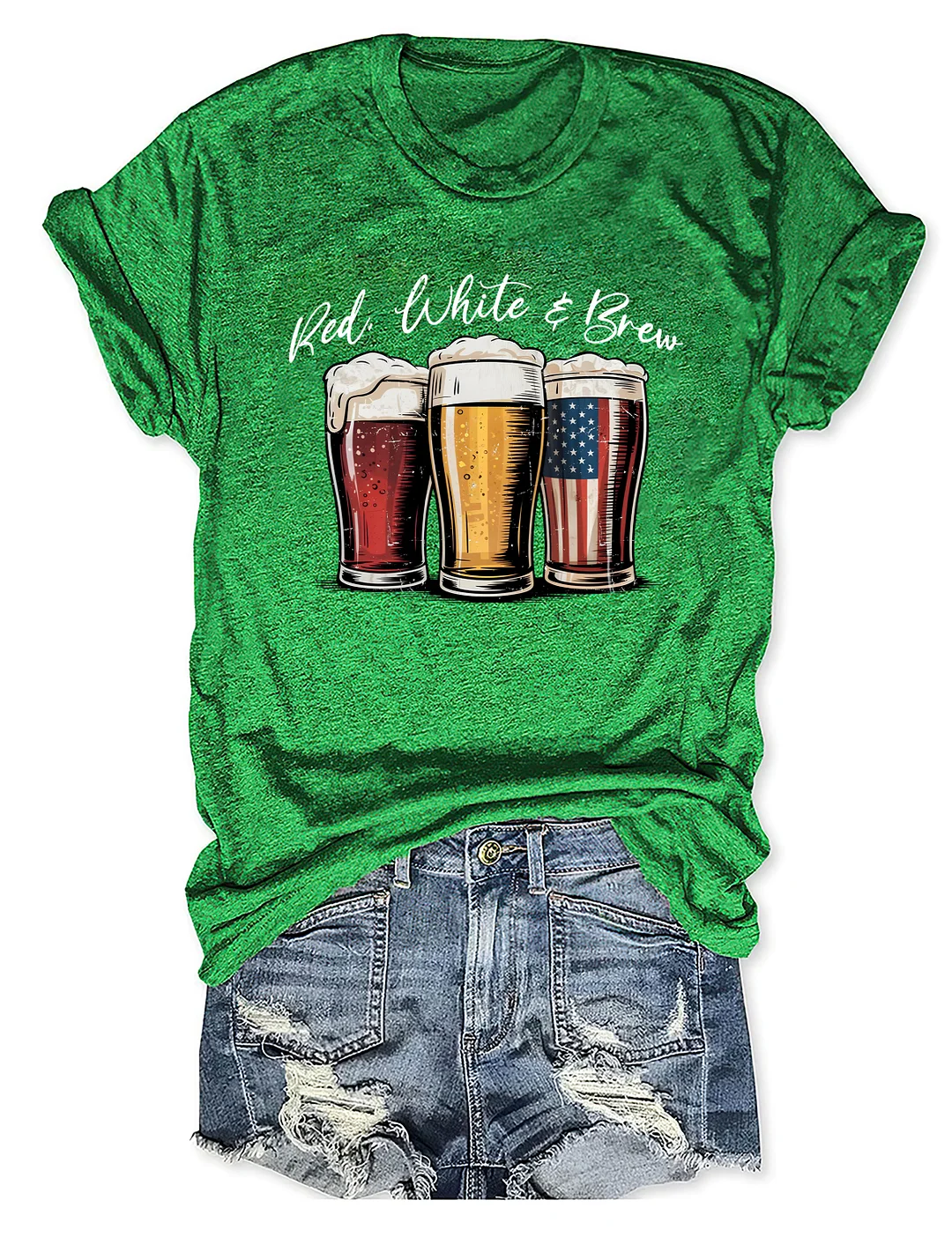 Red White And Brew T-shirt