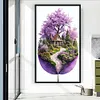 Landscape Leaf Silhouette-11CT Stamped Cross Stitch 40*70cm(Big Size) tapestrymarket