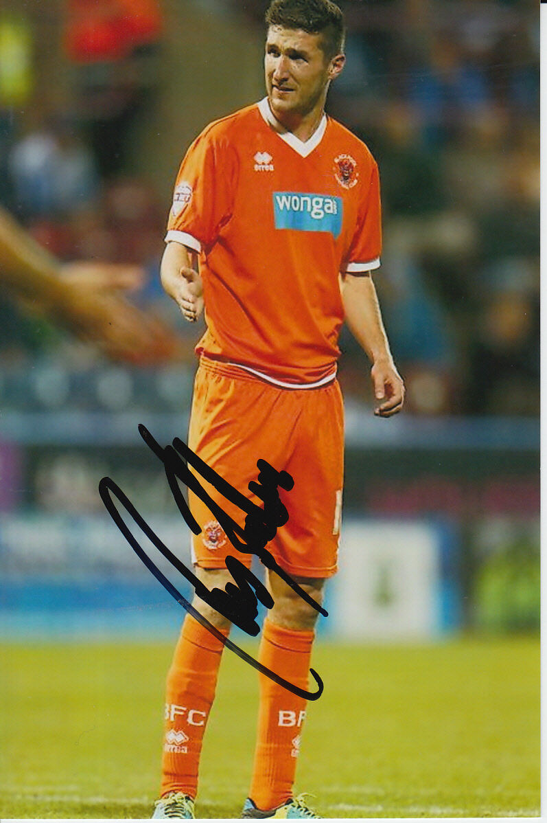 BLACKPOOL HAND SIGNED CHRIS BASHAM 6X4 Photo Poster painting 1.