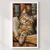 Book Cat-11CT Stamped Cross Stitch 40*70cm(Big Size) tapestrymarket