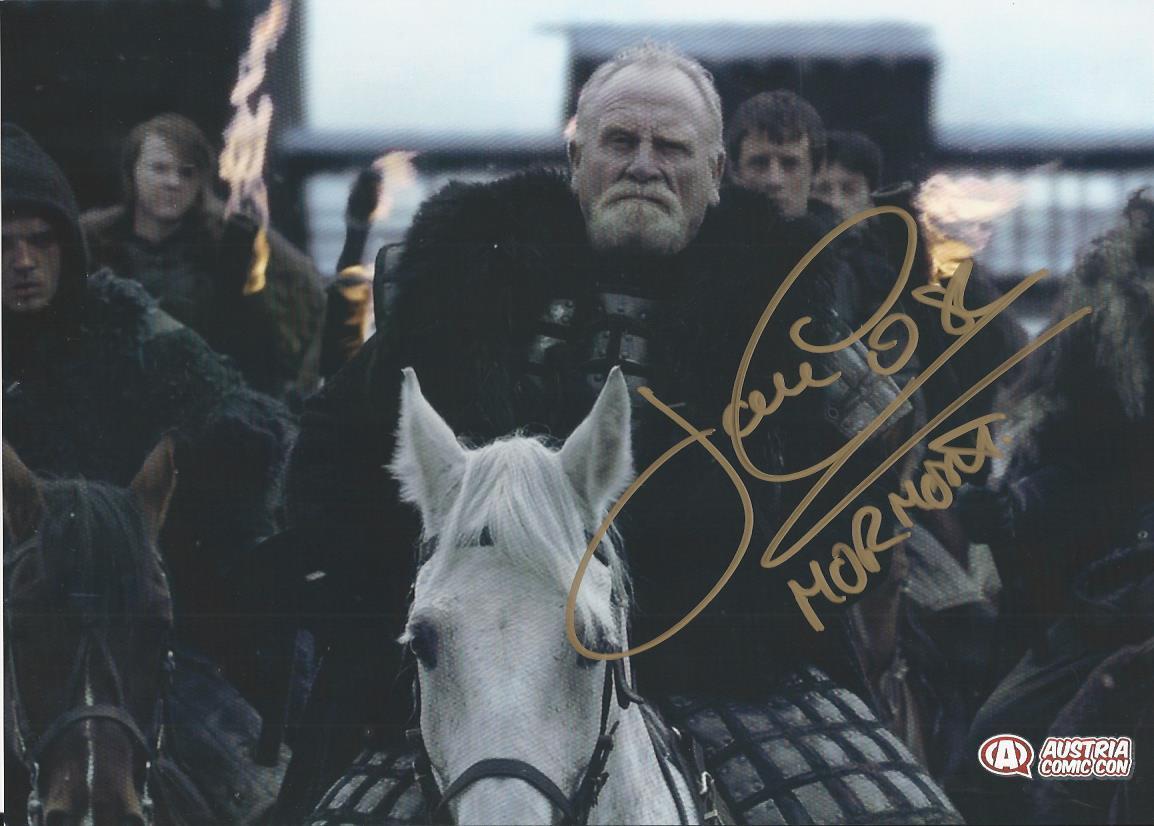 James Cosmo - Game of Thrones signed Photo Poster painting