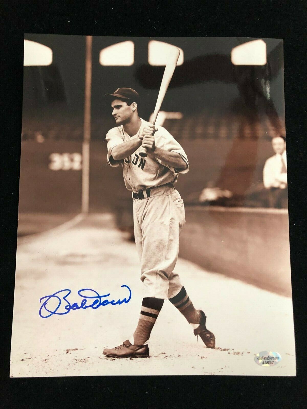 Bobby Doerr Signed Autographed Photo Poster painting - COA - Boston Red Sox