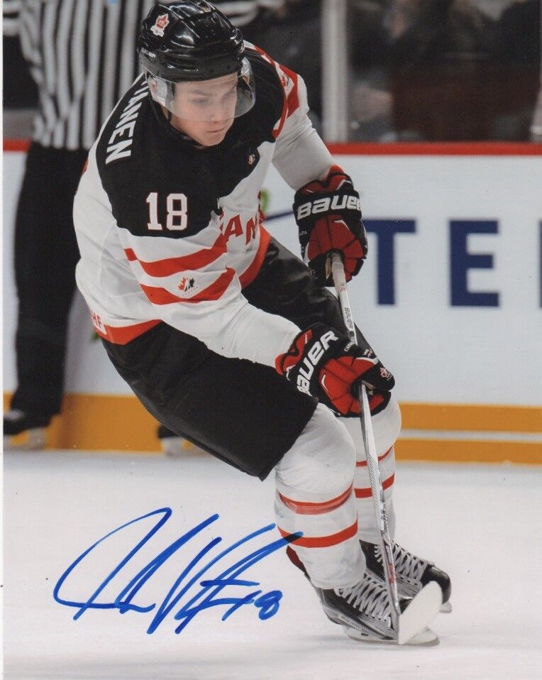 Team Canada Jake Virtanen Autographed Signed 8x10 Photo Poster painting COA #3