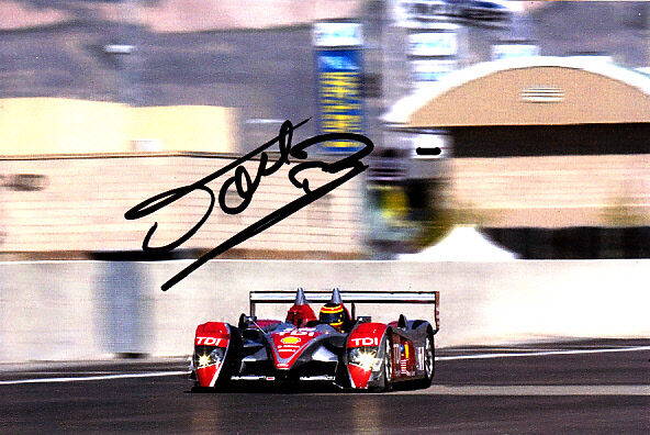 Frank Biela Hand Signed Audi Photo Poster painting 6x4 1.