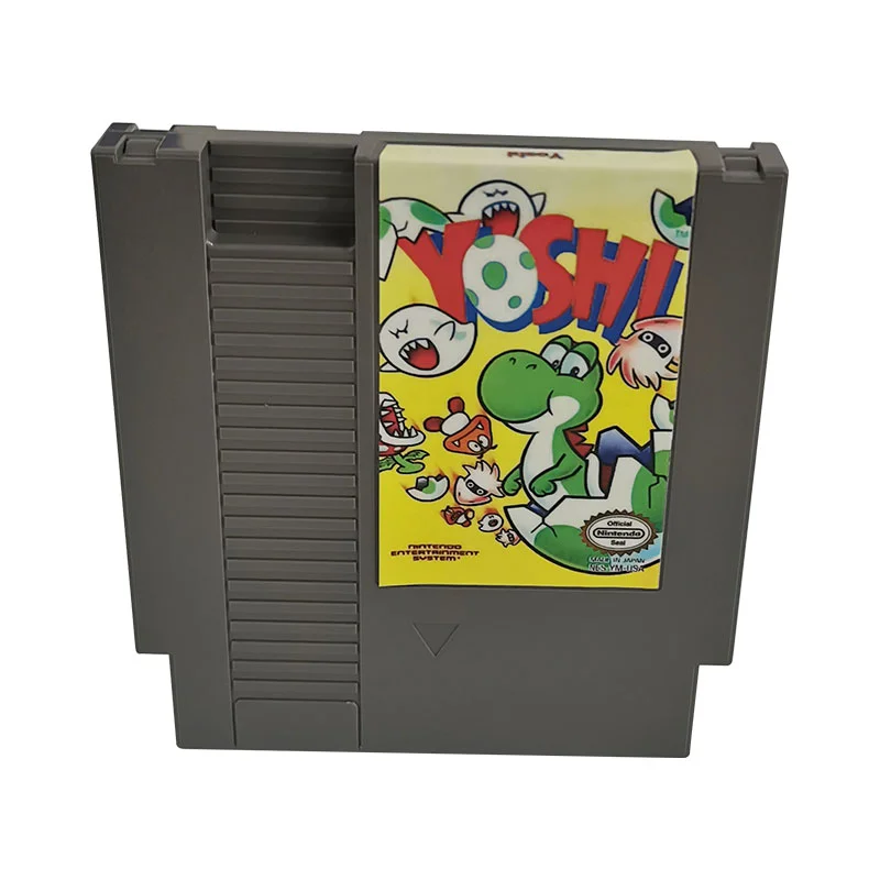 Yoshi For Nintendo NES - 8 Bit Game Cartridge