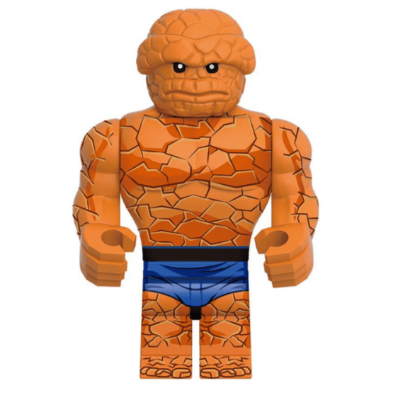 Thing (Fantastic Four) Custom Marvel Superhero Minifigure Minifigure Bricks monstertoys