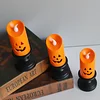12 Pi&egrave;ces Bougies LED citrouille d'Halloween