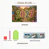 2027 New DIY Diamond Painting Gnome Wall Calendar Kit 12-Month Flip Calendar Design Home Decor