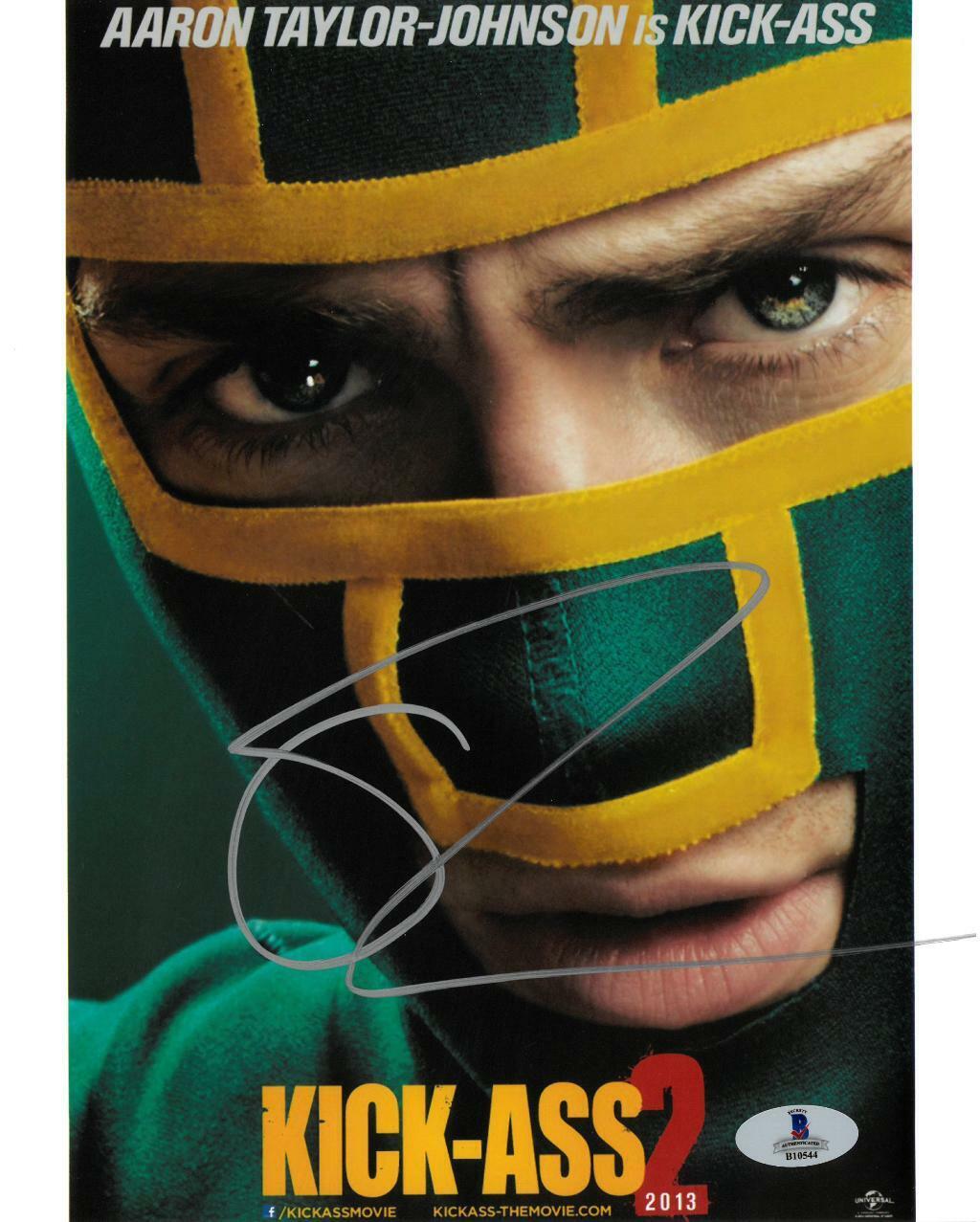 Aaron Taylor Johnson Signed Kick Ass 2 Autographed 8x10 Photo Poster painting BECKETT #B10544