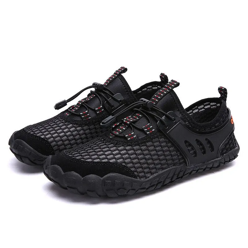 Outdoor Sneakers Non-slip Hiking Shoes For Men Women Walking Trekking  Aqua Shoes Unisex Breathable Mesh Upstream   Beach Barefo