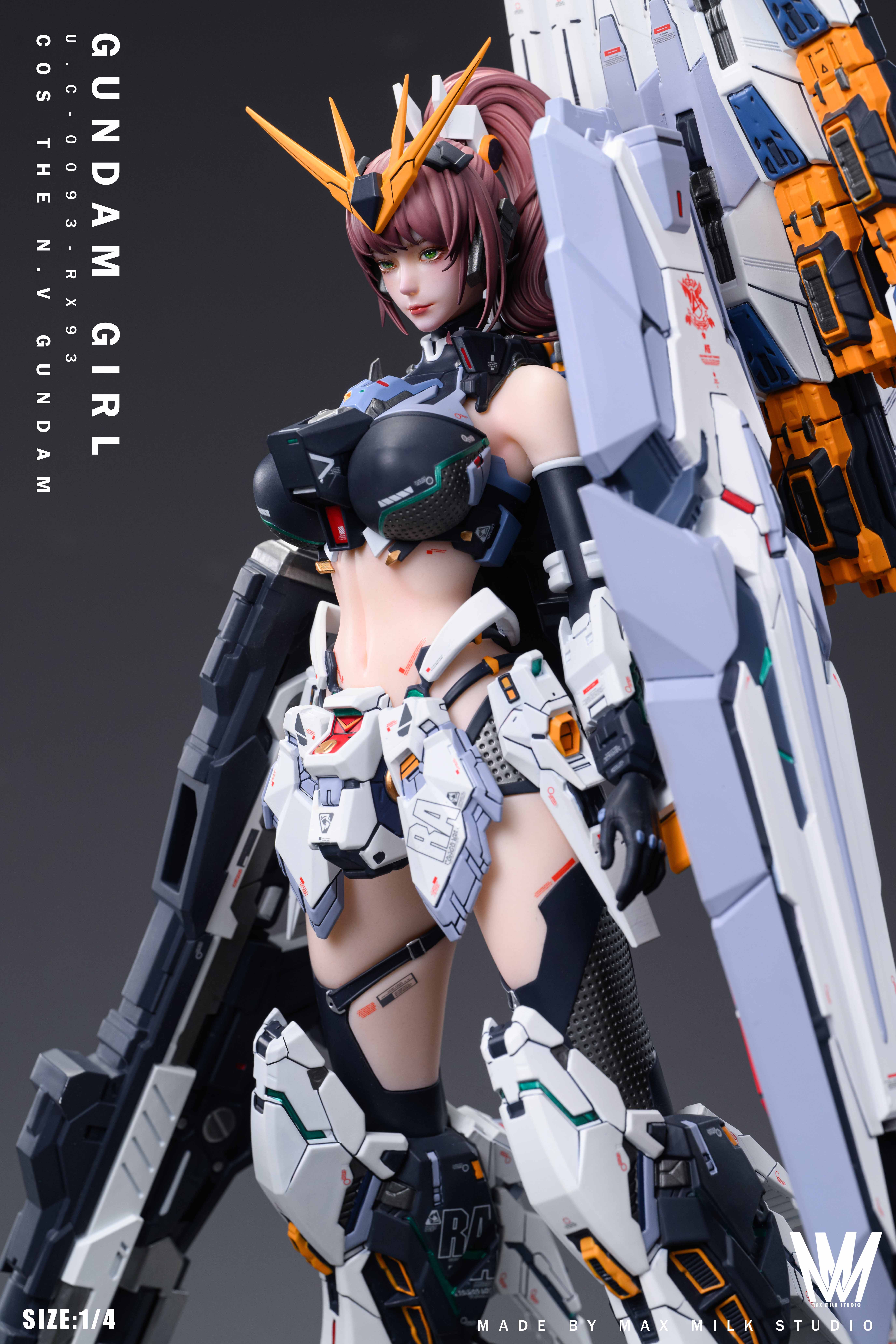 Max Milk Studio - Gundam Girl 2.0—JN4.0 Cos The NvGunadm  GUNDAM GIRL 1/4 Action Figure-