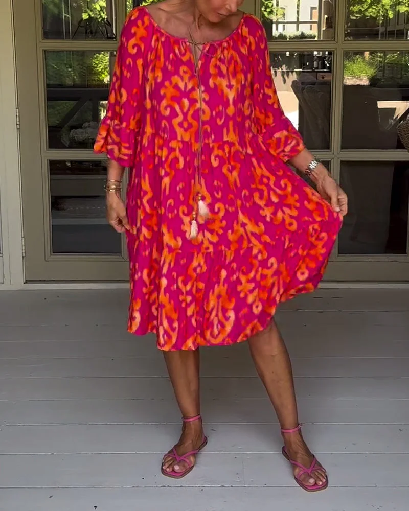 Zanaya - Relaxed Printed Dress