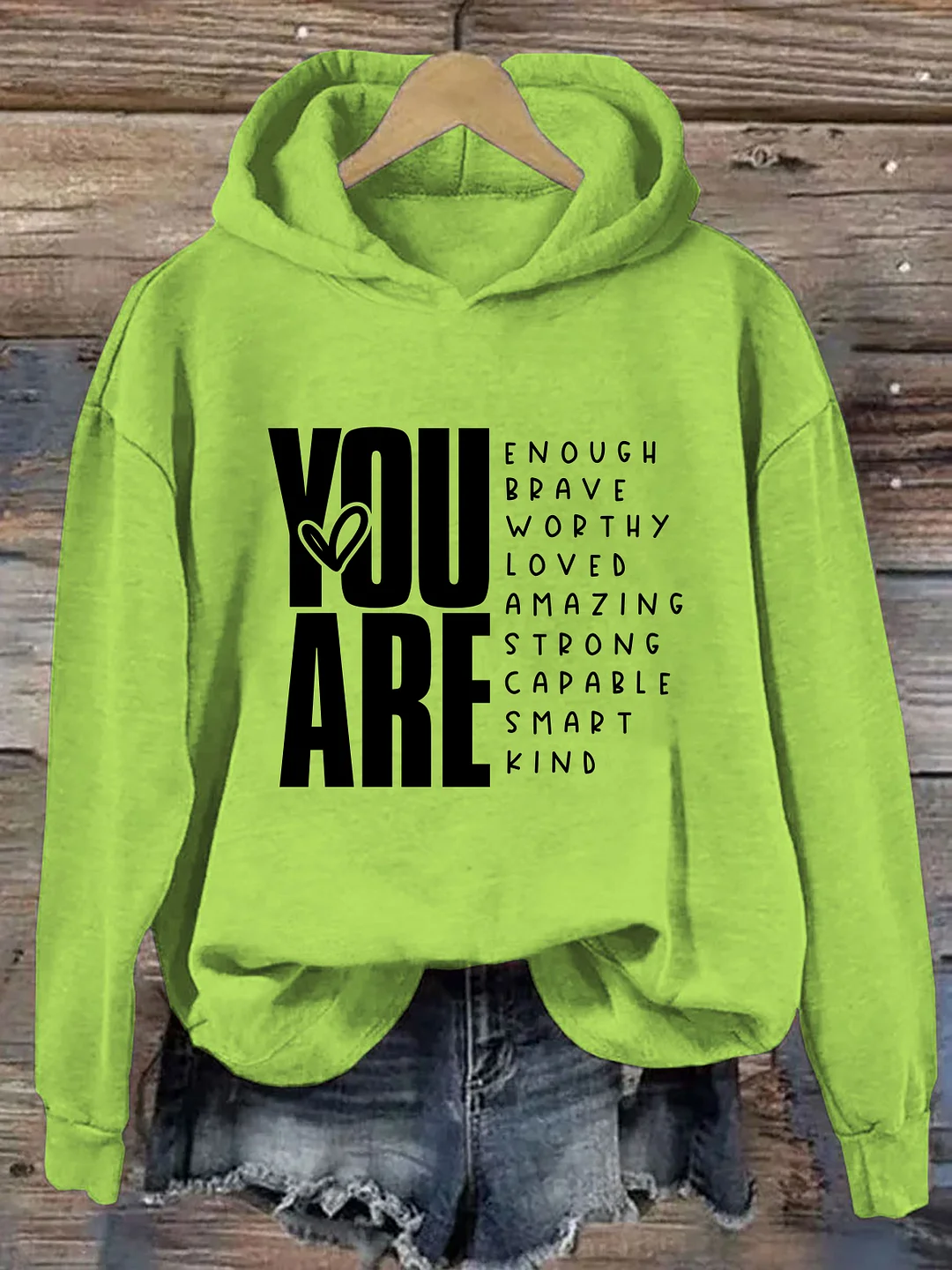 You Are Enough Hoodie