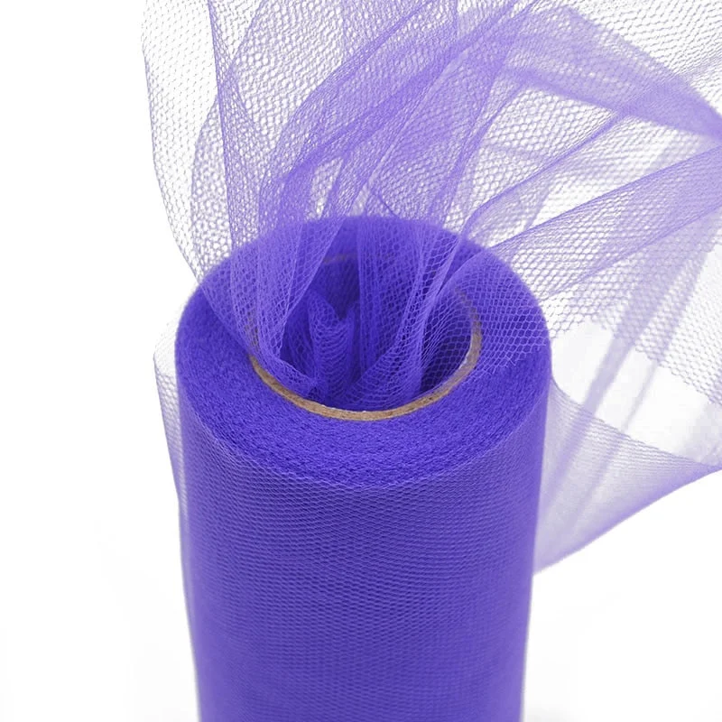 Tulle Roll 15cm 25Yards Roll Fabric Spool Tutu Party Baby Shower Birthday Gift Wrap Wedding Decoration Christmas Event Supplies