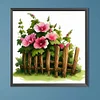 Diamond Painting -DIY Round Partial AB Drill Flower(45x45cm)