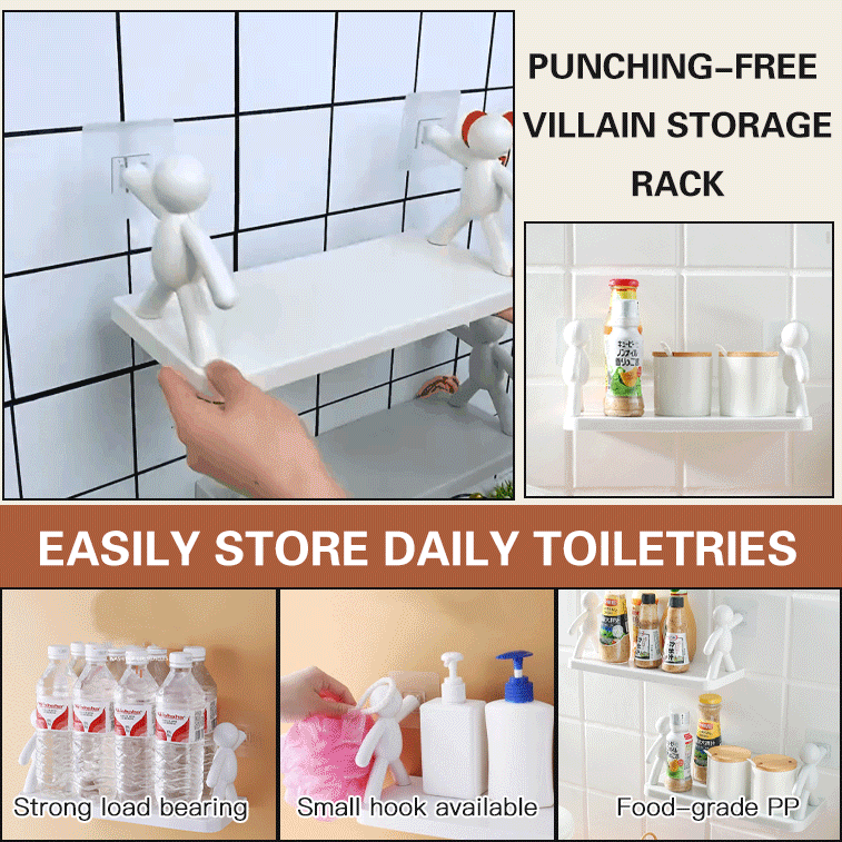 Christmas Hot Sale Now-48% Off-The kitchen toilet receive shelf