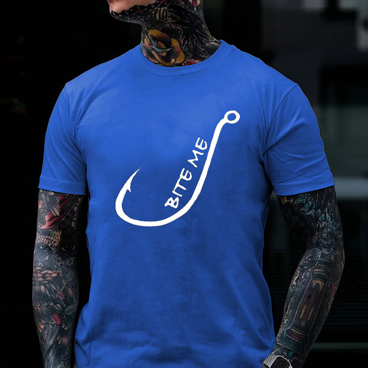 Men's Funny Bite Me T-shirt