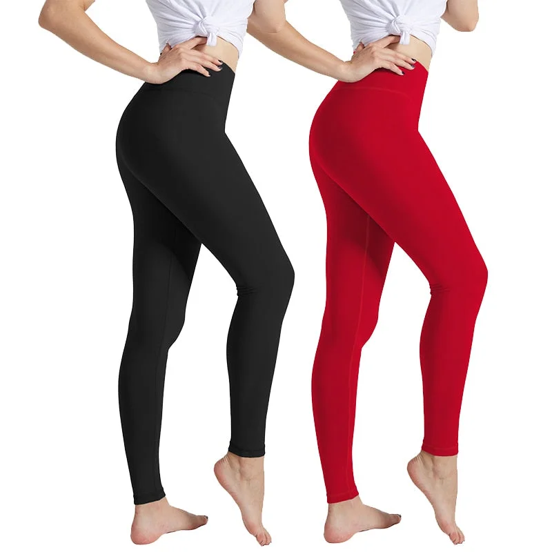 Solid Leggings Women Fitness Leggings Push Up Leggings For Women Gym Fitness High Waist Sports Casual Leggins Mujer