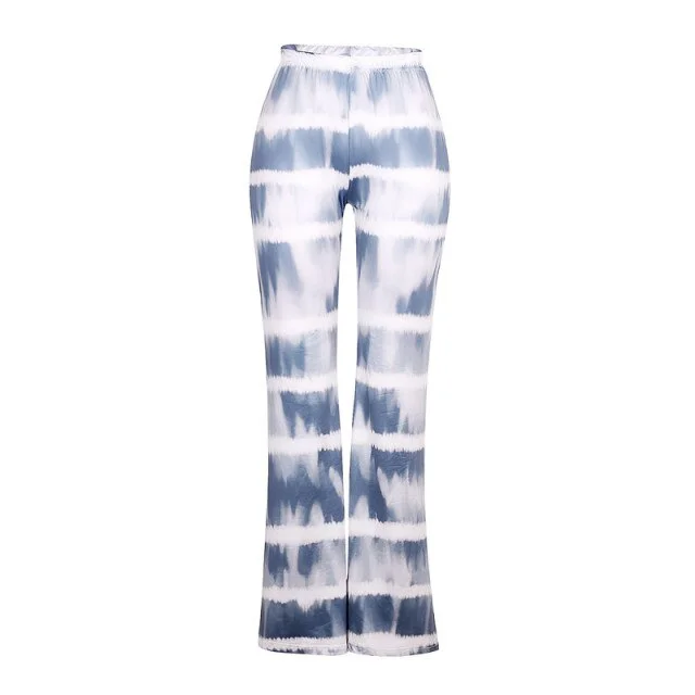 Slim High waist Elastic Bell Bottoms Flare Long Pant